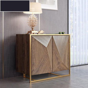 <span class=keywords><strong>Meuble</strong></span> à chaussures <span class=keywords><strong>d</strong></span>'<span class=keywords><strong>entrée</strong></span> mural en bois massif, style luxe léger américain, design postmoderne et simple, pour appartements grands et petits - Product Image 4