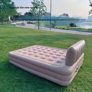 Colchón Inflable Portátil y Cómodo, Individual y Doble, Acolchado, para Playa y Camping, con Respaldo, Hecho en China - Product Image 3