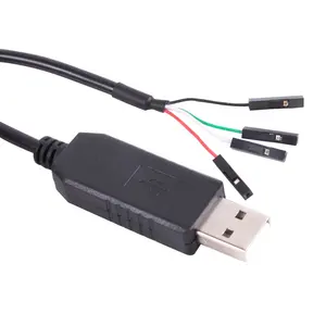 Prolific PL2303 USB до 4 Pin Dupont 3,3 V TTL уровень безобрывный кабель совместим TTL-232R-RPi