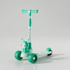 Patinete Plegable Tres en Uno para Niños con Asiento, de 3 a 6 Años, Antivuelco, de Plástico, para Uso en Exteriores - Product Image 3