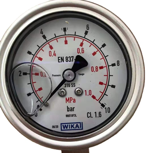 Manómetro Radial de Acero Inoxidable Y-63 DN65 de 63 mm (2.5 Pulgadas) con Rango de 0.1~100Mpa, Manómetro de Acero Inoxidable Y-63 de 2.5 Pulgadas - Product Image 5