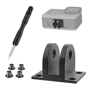 Ventes directes d'usine pour <span class=keywords><strong>Gopro</strong></span> <span class=keywords><strong>Hero8</strong></span>/<span class=keywords><strong>Gopro</strong></span> Max Caméra de sport Base spéciale avec vis Matériau métallique - Product Image 1