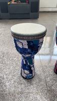 Wholesale Musical Instruments Hand Percussion Drum Colorful 8.5 Inch African Drum Djembe Drum