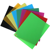 ZM — emballage Laser de haute qualité, gravure cnc, feuille plastique Hdpe Double couleur, panneau, assiette pour la publicité