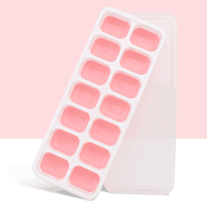 Tùy Chỉnh Cá Nhân Silicone <span class=keywords><strong>Ice</strong></span> <span class=keywords><strong>Cube</strong></span> <span class=keywords><strong>Tray</strong></span> Với Nắp - Product Image 3