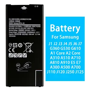 Оригинальное качество батарея J2 J3 J5 G530 G360 J7 J710 J5 J510 J6 + G610 аккумуляторная батарея для Samsung Grand