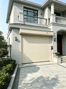 Porte de garage à enroulement en aluminium Lixiang Villa |   Porte à Battant Haute 0,5-1,5 m/s, Design Moderne, Lames Isolées de 100 mm de Large et 24 mm d'Épaisseur - Product Image 5