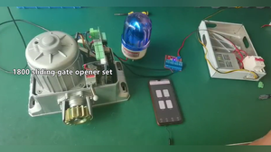 Smart Wifi 1800kg elettrico porta scorrevole apriporta apriporta automatico operatori di porte con accessori - Product Image 3