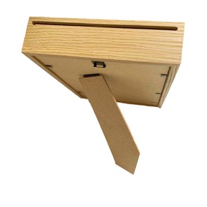 Hidden <b>Photo</b> Frame <b>Storage</b> <b>Box</b> Rectangle Wall Mounted Jewelry And Accessories Organizer Customizable Thickness Engraving - Product Image 4