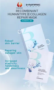 BONNEHEURE Skin Care Anti Aging Collagen Facial Mask Whitening Hydrating Skin Real Nature Face Mask Sheets