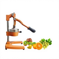 Presse-agrumes manuel en acier inoxydable, vente chaude, pour voiture et hôtel, qualité commerciale, capacité de 1,5 L, pour presser les fruits et les grenades