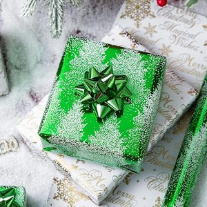 Christmas Wrapping <b>Paper</b> solid green wrapping <b>paper</b> Silver Christmas tree <b>pattern</b> wrapping <b>paper</b> Gold Foil Wrapping <b>Paper</b> - Product Image 2