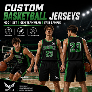 Tenue d'équipe OEM, MOQ 1 ensemble, maillot de basket personnalisé en polyester respirant avec empiècements contrastants, nom et numéro imprimés sur mesure - Product Image 1