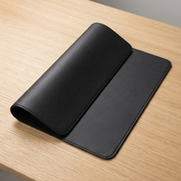 Tapis de bureau en cuir PU imperméable, tapis de souris pour ordinateur, tapis d'écriture pour table, fabrication directe d'usine