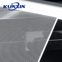 Kunxin PMMA optique Forme personnalisée Panneau acrylique pointillé 2mm 3mm 4mm LGP Feuille Panneau de guidage de lumière