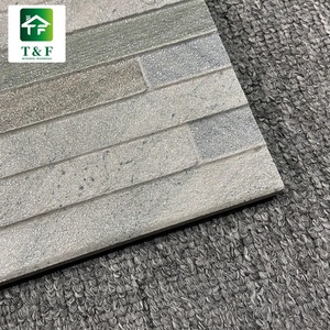 Carreaux de mur extérieurs <span class=keywords><strong>en</strong></span> céramique pour façade de maison, design <span class=keywords><strong>gris</strong></span> peint, carreaux de mur rustiques pour extérieur, design traversant - Product Image 4