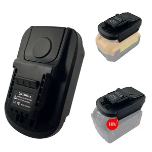 DM18Worx Adapter for MilK&Dewlt18/20V Batteries Convert for Worx 20V MAX WA3553 Power Share Lithium-ion battery