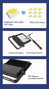 Reflector inteligente para exteriores de aluminio Space-Shine 30W 50W 100W 150W 200W 240W Reflector LED de 4200 lúmenes - Product Image 5