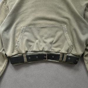Sweat-shirts personnalisés en coton 100% lourd, surdimensionnés, effet délavé vintage, OEM - Product Image 5