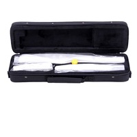 Nickel-Plated 16-Hole C Tuned Flute Western Woodwind Instrument Suitable for Beginners General and Professional Players