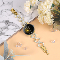 Bracelet de remplacement en métal de luxe HUANLONG pour Google Pixel Watch, bracelet en acier inoxydable pour femmes