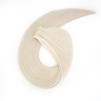 Extensions de cheveux humains à cuticules alignées, tissage Genius à coudre, volume Super Double Drawn, Genius Weft