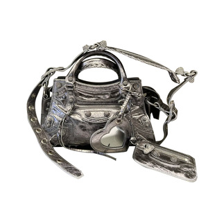 Nuova <span class=keywords><strong>Borsa</strong></span> da Moto Neo Tre-in-Uno, <span class=keywords><strong>Borsa</strong></span> a <span class=keywords><strong>Tracolla</strong></span> Retrò Sexy da <span class=keywords><strong>Donna</strong></span> in Pelle di Vacchetta con Rivetti e Finitura Oleata - Product Image 5