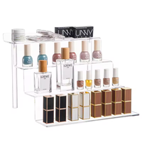 Présentoir personnalisé en acrylique pour cosmétiques, conteneur de stockage pour produits de première nécessité