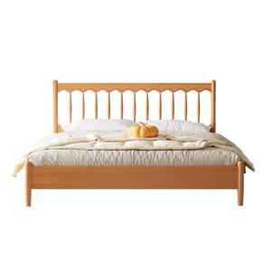 Cadre de lit moderne en bois massif, montage facile, tailles King, <span class=keywords><strong>Queen</strong></span>, Full, mobilier de chambre minimaliste pour la maison et l'appartement - Product Image 2