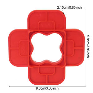 Separadores de Plástico para Terrazas de Hotel LM LM25310, Modernos, Reforzados, 4 en 1, Multitamaño, Reutilizables y Multifuncionales - Product Image 5