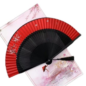 传统中国风格印花折扇女式古典汉服服饰流行礼物舞蹈夏季用 - Product Image 5