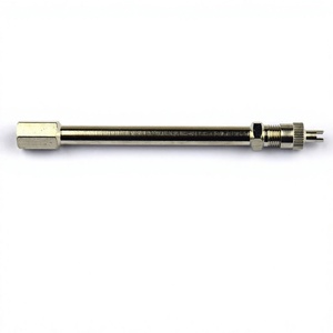 Varilla de extensión de válvula de neumático de cobre, válvula sólida sin cámara, boca americana, para inflador de coche, accesorios para monociclo y bicicleta de equilibrio - Product Image 2
