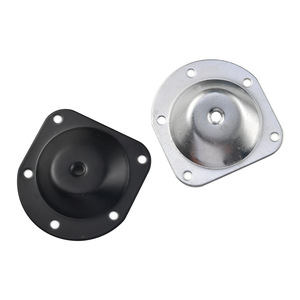 Furniture Leg Carbon Steel M6 Round Silver Black Heavy Duty <b>Bed</b> Cabinet Industrial Stamping Part - Product Image 5