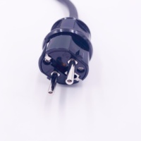 Fabricant Personnaliser le Service De Câble Équipé D'OEM UE Prise 2Pin Mâle Femelle Câble 14AWG À Dupont Connecteur XLR Câble D'alimentation