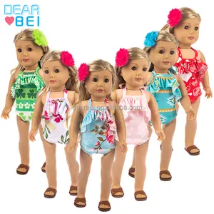 Vendita calda all'ingrosso 45cm vestiti per bambole American 18 pollici accessori per ragazze bambola costume da bagno vestire vestiti per bambole all'ingrosso