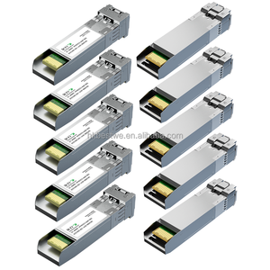 ตัวรับส่งสัญญาณออปติคอลจากซัพพลายเออร์จีน 1310nm 10G ไฟเบอร์เดี่ยว 20 กม. LC SFP+ สำหรับอุปกรณ์ออปติคอล SFP ชุดเครื่องมือ SDK เครือข่าย - Product Image 1