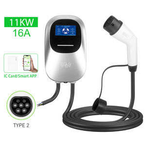 Зарядная станция для электромобилей ST-E312, настенная, 11 кВт, 3 фазы, переменный ток, тип 2, индивидуальная комплектация, зарядное устройство для электромобилей, зарядная станция для автомобилей - Product Image 1