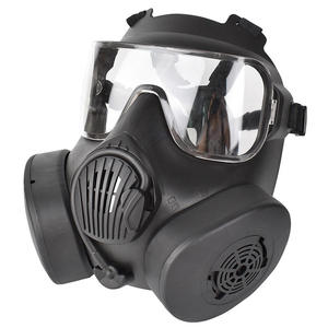 TPR Confortable Fit Sports Air Filtration Double Ventilateurs Tactique <span class=keywords><strong>Masque</strong></span> À Gaz Complet - Product Image 4