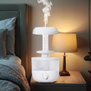 Humidificateur Diffuseur Électrique Nano Ultrasonique en Gros avec Hygromètre et Veilleuse Portable USB/Prise pour Maison, Camping-Car, Voiture et Utilisation Extérieure - Product Image 5