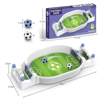 Nouvel arrivage de jeux de société interactifs pour parents et enfants jouets de football de table en plastique pour deux joueurs