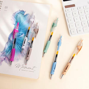 Juego de Bolígrafos de Gel de Plástico Recargables, Bolígrafos de Tinta de Gel Retráctiles, Bolígrafos Rollerball Personalizados para una Escritura Suave - Product Image 6