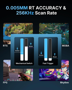 คีย์บอร์ดเกมมิ่ง GravaStar Mercury V75 <span class=keywords><strong>Pro</strong></span> 75% Hall Effect Magnetic Switch พร้อม Rapid Trigger 8000Hz แบบ Gasket Mount RGB Hotswap ลดราคาพิเศษ - Product Image 2
