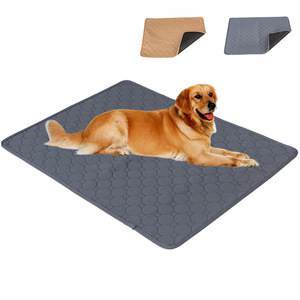 Tapis d'entraînement pour chiens en lin et nylon, imperméables, toutes saisons, lavables et jetables, pour animaux de compagnie, vente en gros personnalisée - Product Image 2