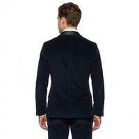 Veste de costume de smoking de luxe pour homme en velours pelucheux de qualité supérieure, coupe ajustée, double boutonnage, col à revers, pour soirée formelle et mariage