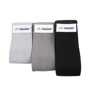 Benutzer definierte Logo Gym Training Fitness Gesäß Kreis Band Yoga Übung Hüft widerstand Beute Bänder Sets für Frauen - Product Image 3