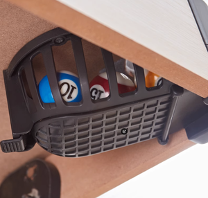 Table de <span class=keywords><strong>billard</strong></span> pliable de luxe S.Q.F avec poches en plastique, personnalisable, pour jeux à domicile - Surface en ardoise de 6 pieds pour sports d'intérieur - Product Image 4