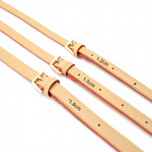 สายกระเป๋าหนัง PU แบบปรับได้ กว้าง 1.2/1.5/1.8 ซม. สไตล์ยุคกลาง ความยาว 100-120 ซม.  รับทำโลโก้ สีตามสั่ง สายสะพายไหล่แบบไขว้ - Product Image 4