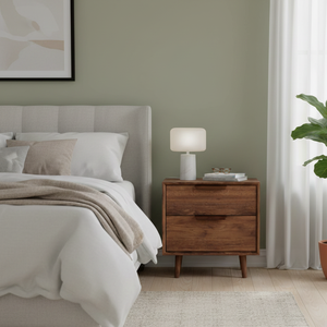 Muebles para el Hogar, Mesita de Noche Moderna de Madera Maciza con Cajones, Mesa de Noche para Dormitorio, Producto Hecho a Mano al por Mayor - Product Image 2