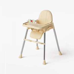 Siège <span class=keywords><strong>rehausseur</strong></span> portable pour bébé au design moderne, pliable, en plastique, avec fonctions de sécurité pour enfants, pour salle à manger, salon, chambre - Product Image 1