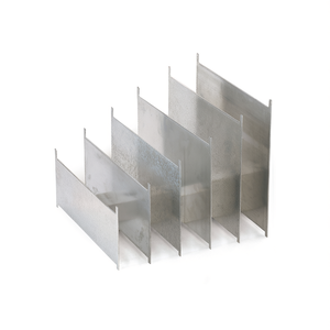 Fami Galvanized Vertical <b>Dividers</b> D765 H335 For Brackets - Product Image 3